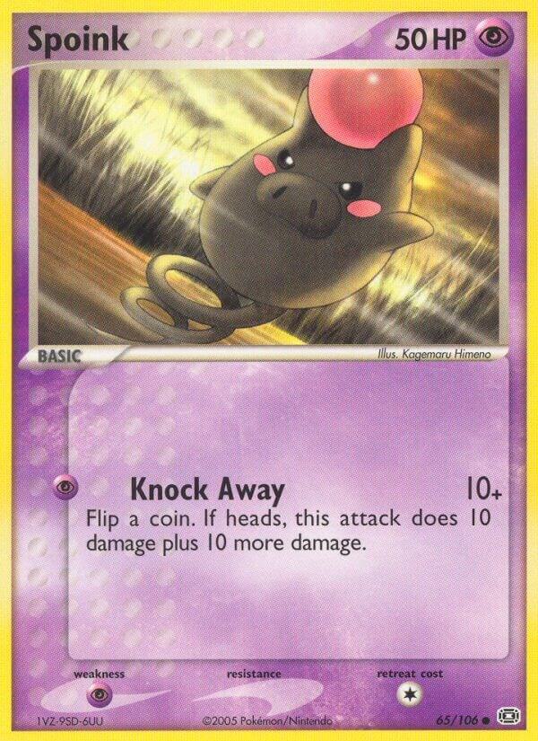 Spoink - 065/106 [EX Emerald] 65/106