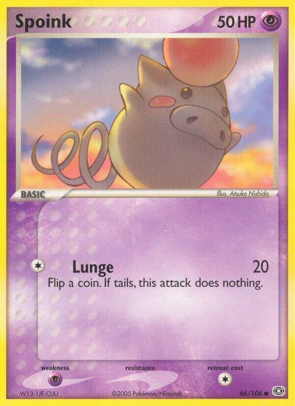Spoink - 066/106 [EX Emerald] 66/106
