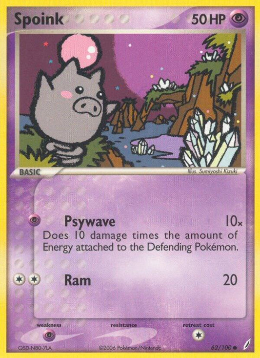 Spoink [Crystal Guardians] 62/100