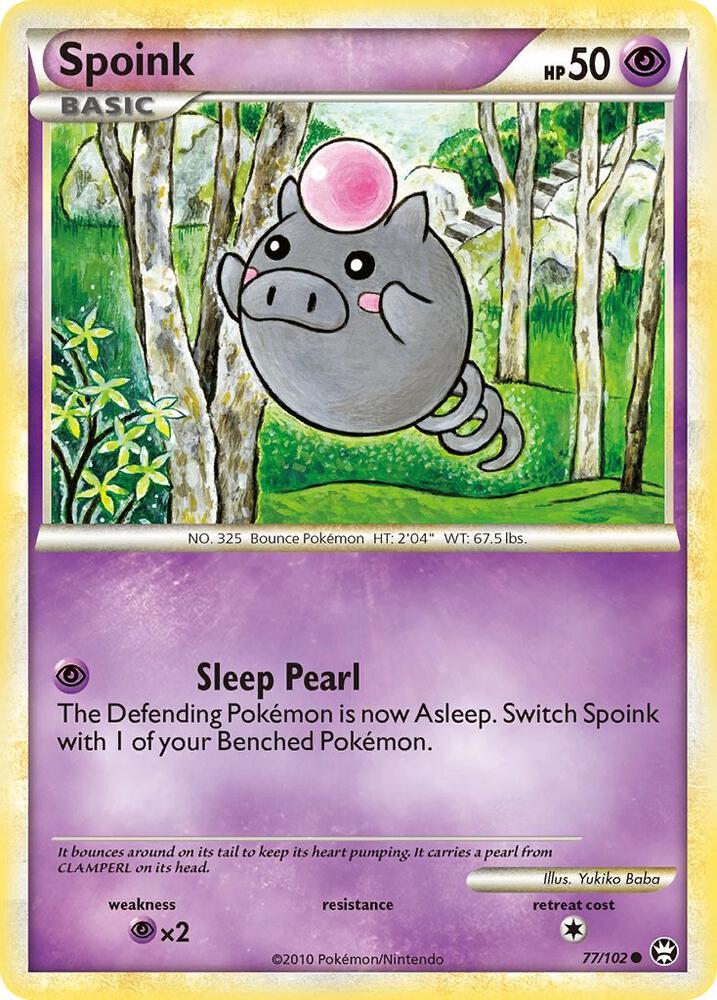 Spoink [Triumphant] 77/102