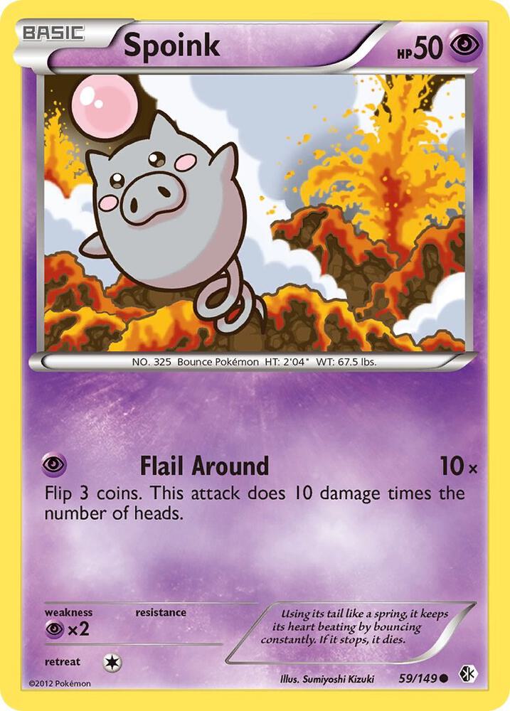 Spoink [Boundaries Crossed] 59/149