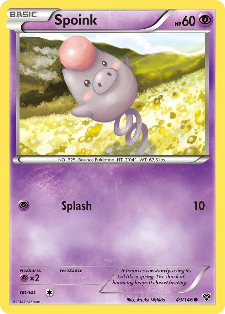 Spoink [XY Base Set] 49/146