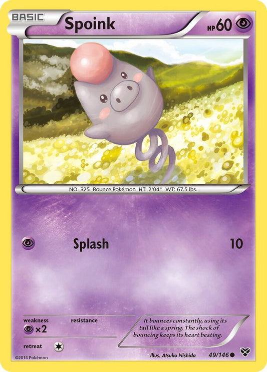 Spoink [XY Base Set] 49/146