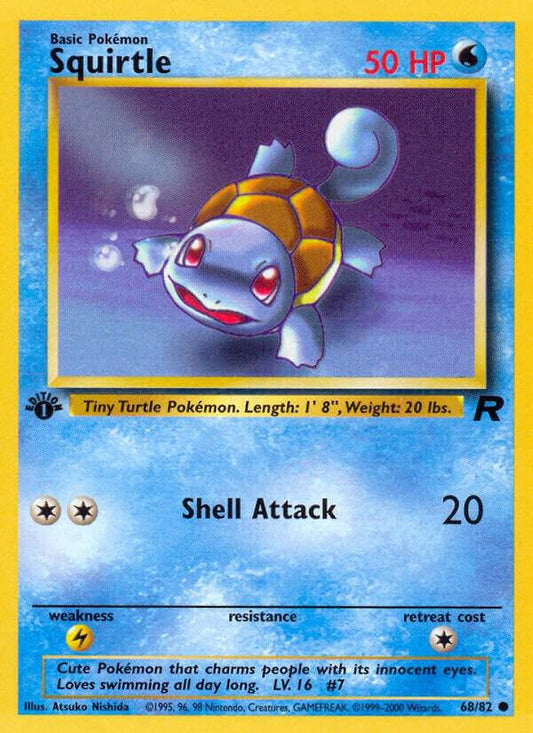 Squirtle [Team Rocket] 68/82
