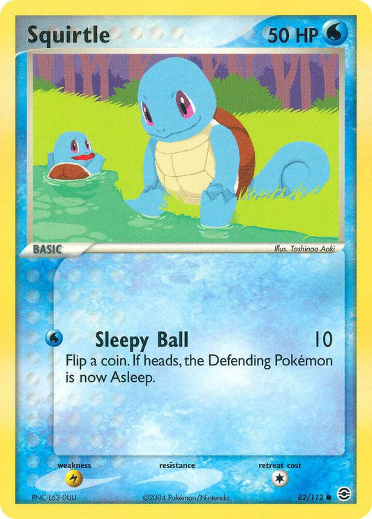 Squirtle - 082/112 [EX FireRed & LeafGreen] 82/112