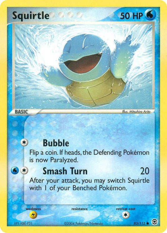 Squirtle - 083/112 [FireRed & LeafGreen] 83/112