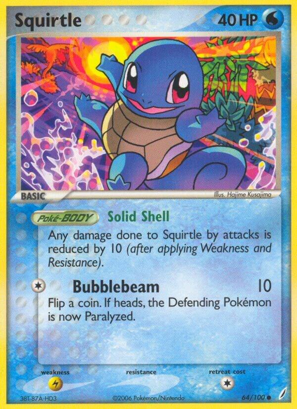 Squirtle - 064/100 [Crystal Guardians] 64/100