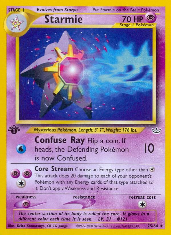 Starmie [Neo Revelation] 25/64