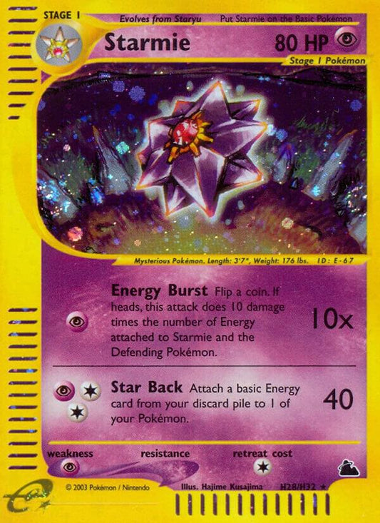 Starmie (H28) [Skyridge] H28/H32