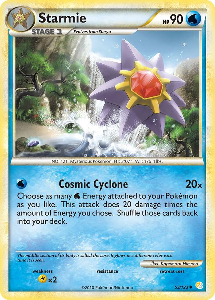 Starmie [HeartGold SoulSilver] 53/123