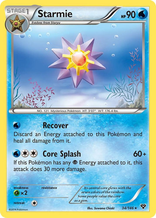Starmie [XY Base Set] 34/146