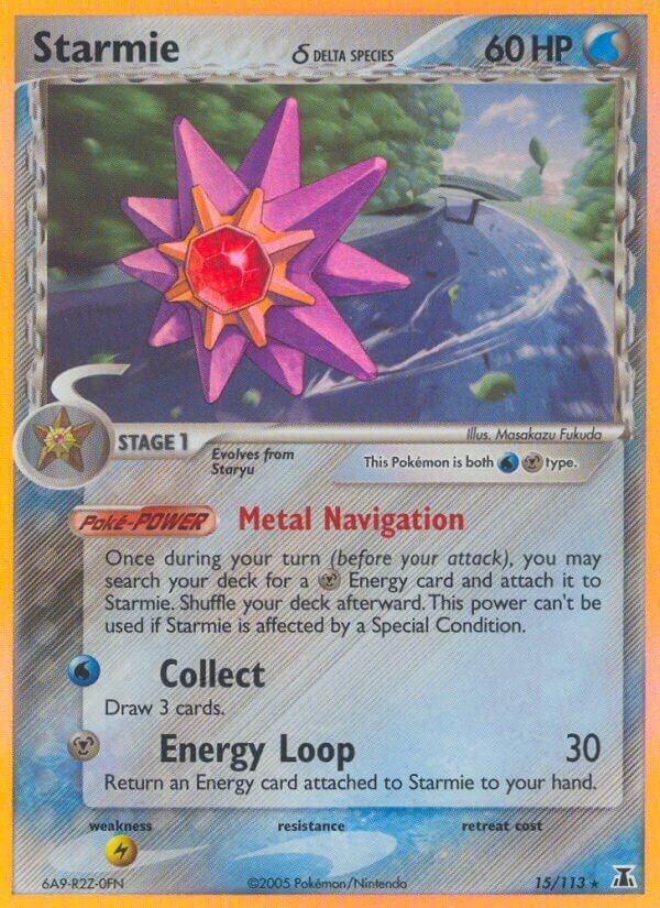 Starmie - 015/113 (Delta Species) [Delta Species] 15/113