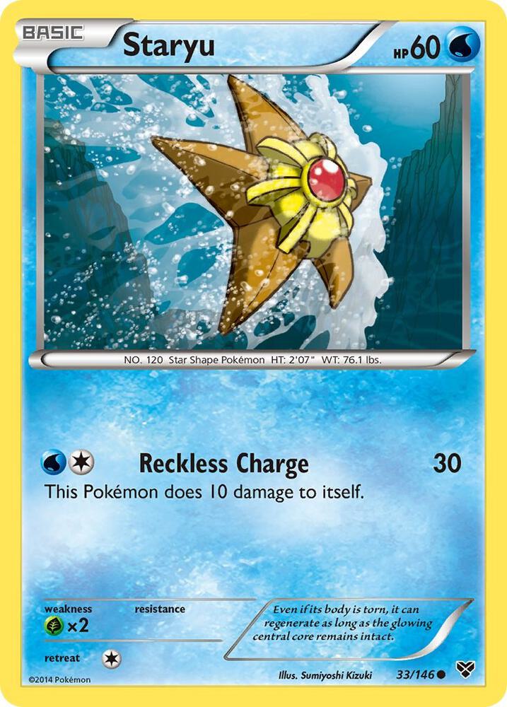 Staryu [XY Base Set] 33/146