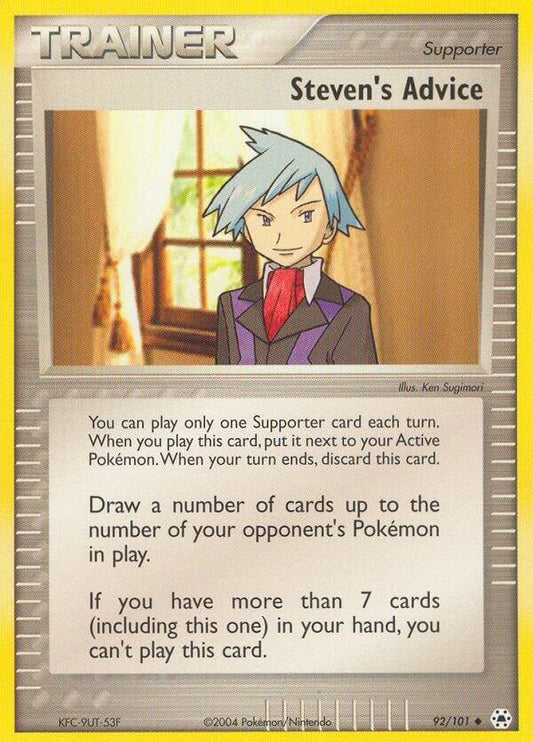 Steven's Advice [Hidden Legends] 92/101