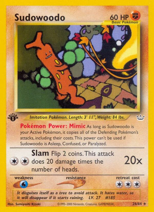 Sudowoodo [Neo Revelation] 26/64