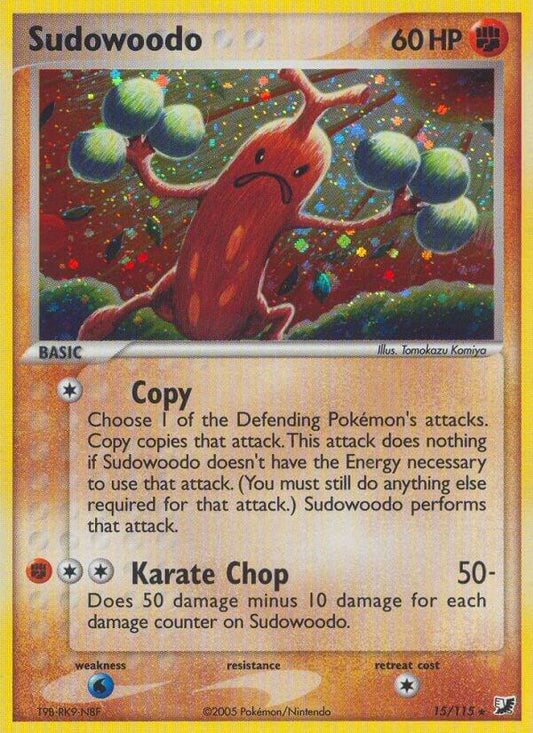 Sudowoodo [EX Unseen Forces] 15/115