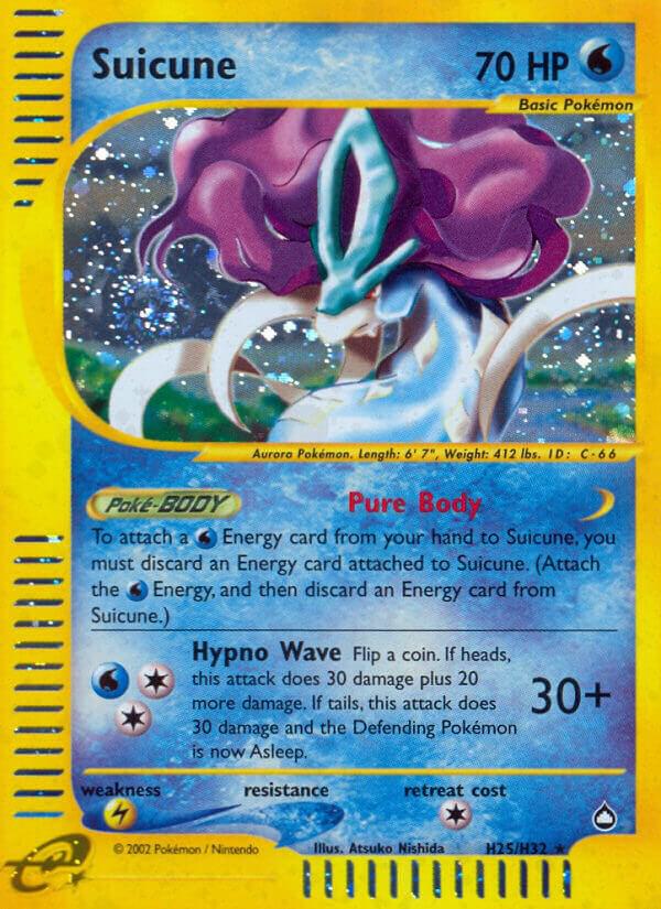 Suicune (H25) [Aquapolis] H25/H32