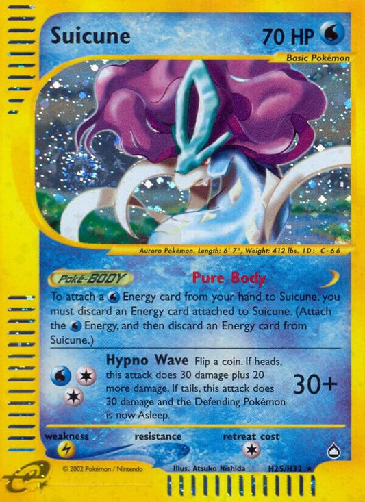 Suicune (H25) [Aquapolis] H25/H32