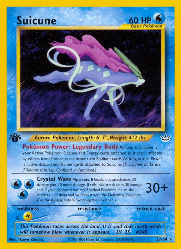 Suicune (27) [Neo Revelation] 27/64