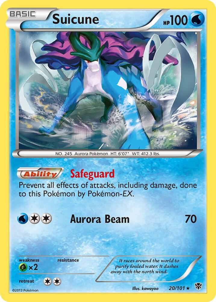 Suicune [Plasma Blast] 20/101