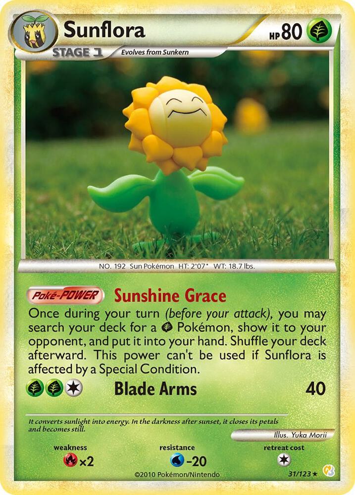 Sunflora [HeartGold SoulSilver] 31/123