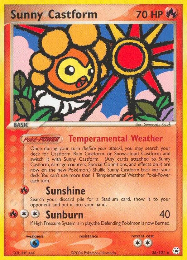 Sunny Castform [Hidden Legends] 26/101