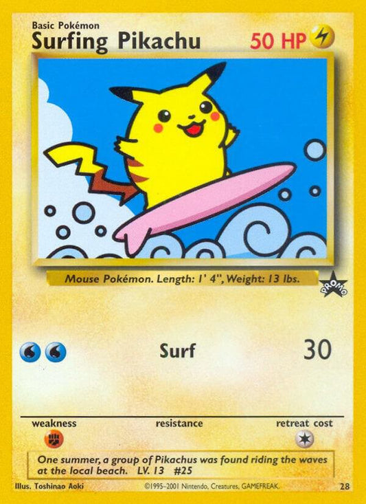 Surfing Pikachu [WoTC Promo] 28/53