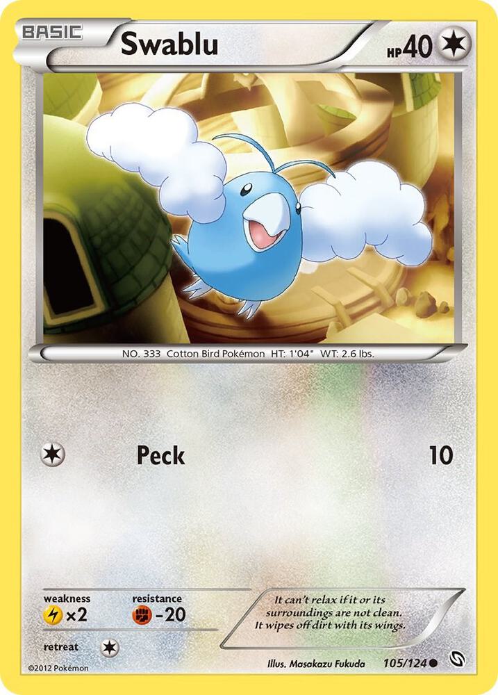 Swablu (105) [Dragons Exalted] 105/124