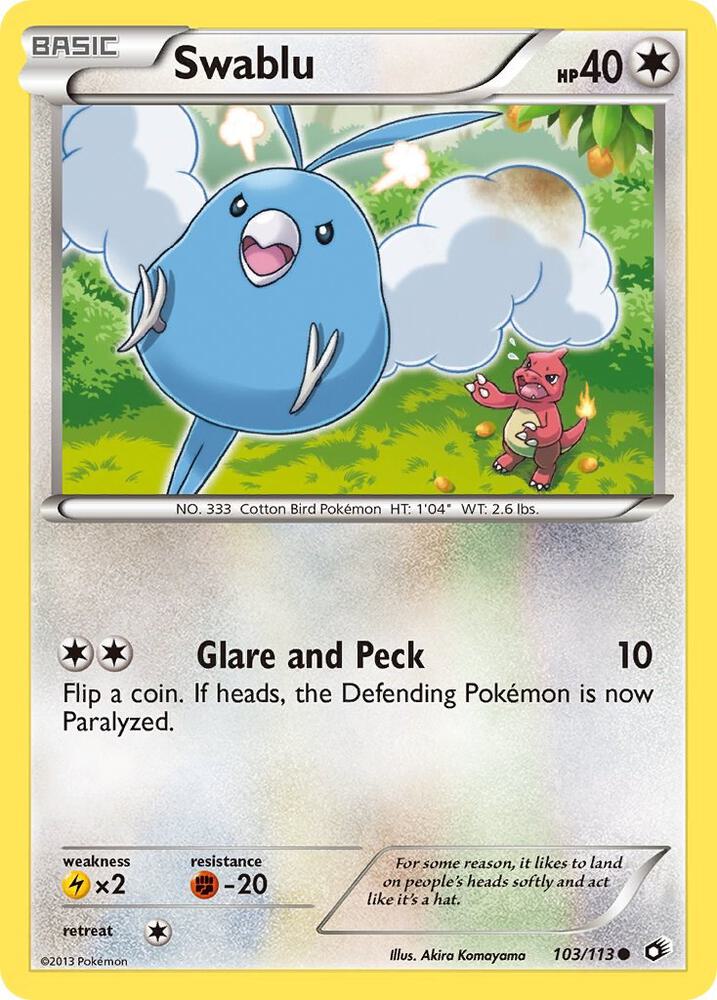 Swablu [Legendary Treasures] 103/113