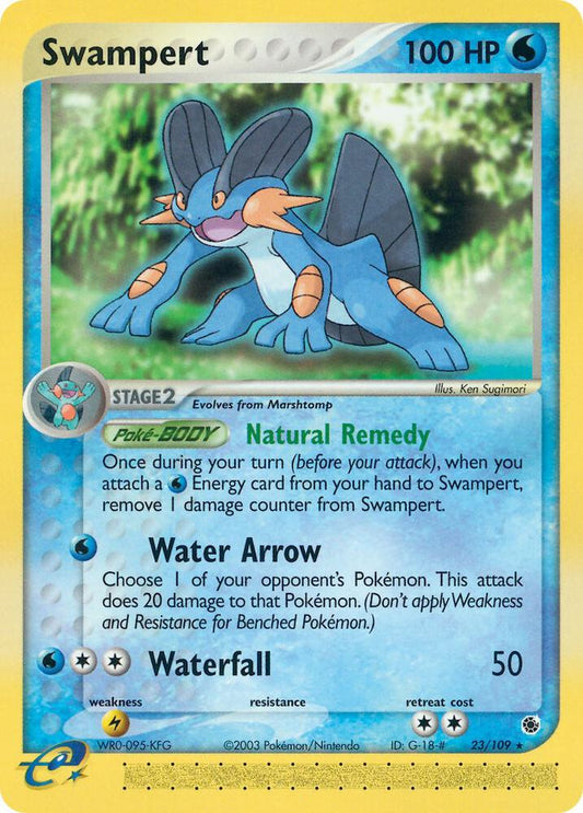 Swampert - 23/109 [EX Ruby and Sapphire] 23/109