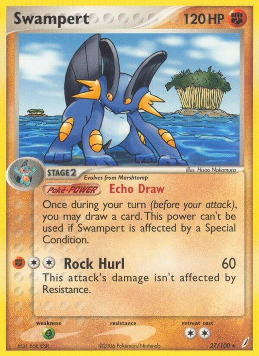 Swampert [Crystal Guardians] 27/100