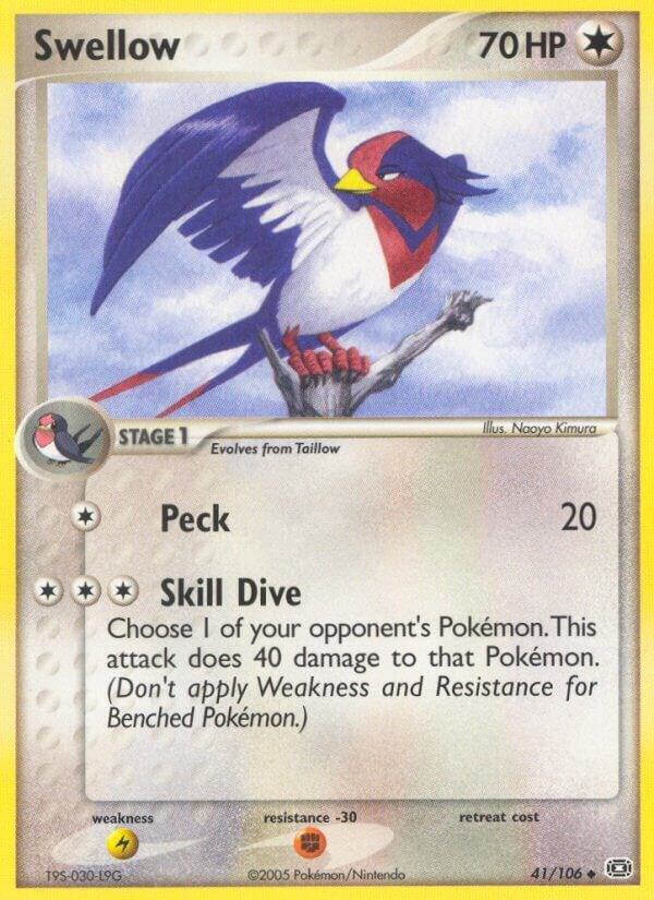 Swellow [EX Emerald] 41/106