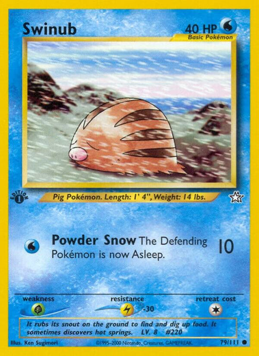 Swinub [Neo Genesis] 079/111