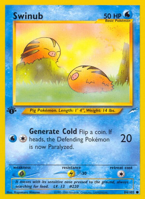 Swinub [Neo Destiny] 084/105