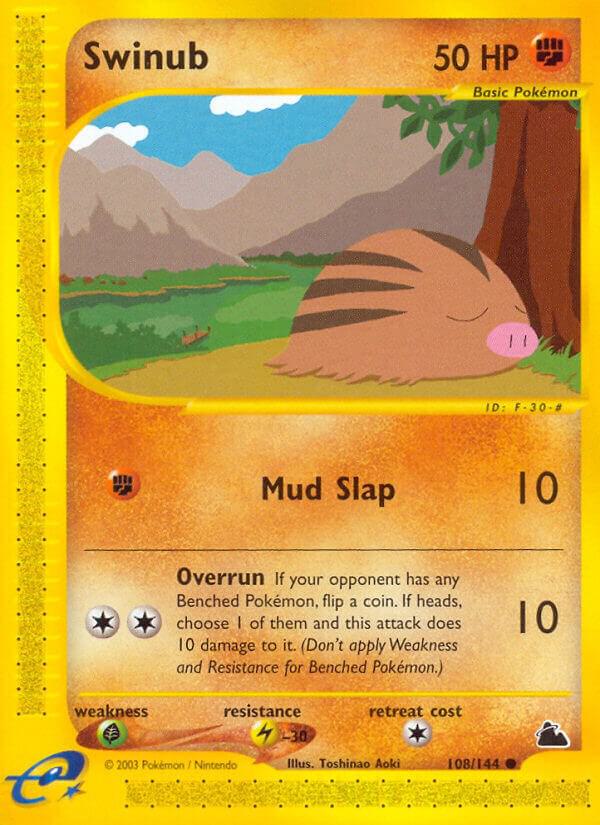 Swinub (108) [Skyridge] 108/144