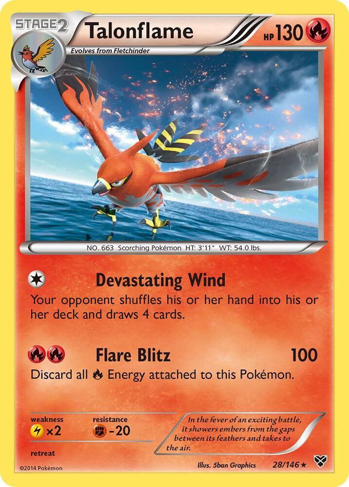 Talonflame [XY Base Set] 28/146