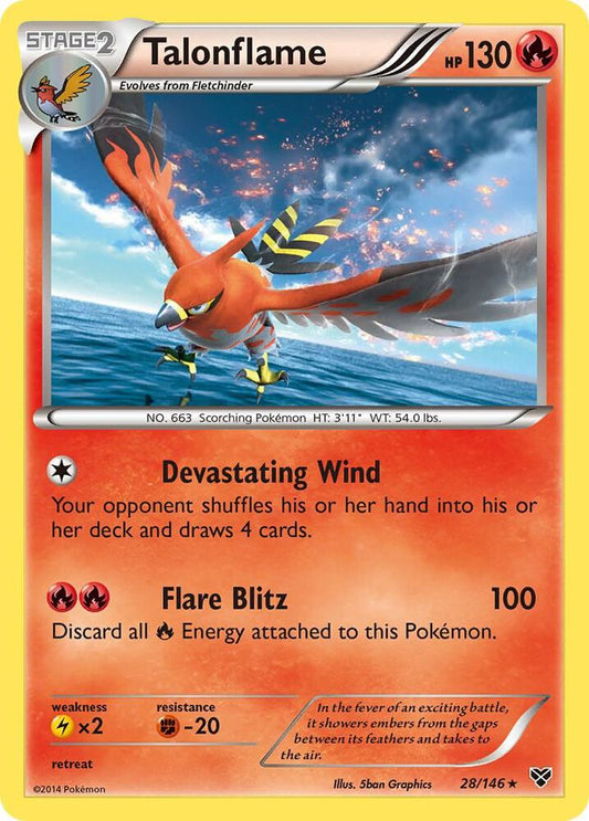 Talonflame [XY Base Set] 28/146
