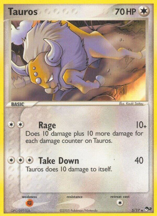 Tauros [POP Series 2] 005/017