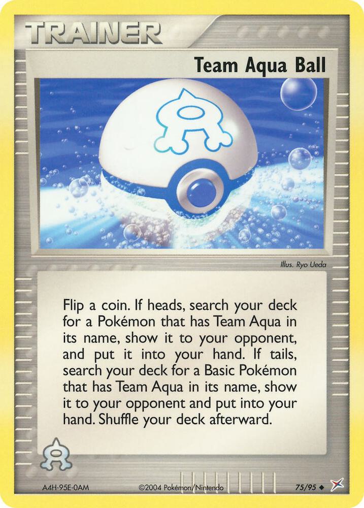 Team Aqua Ball [Team Magma vs Team Aqua] 75/95