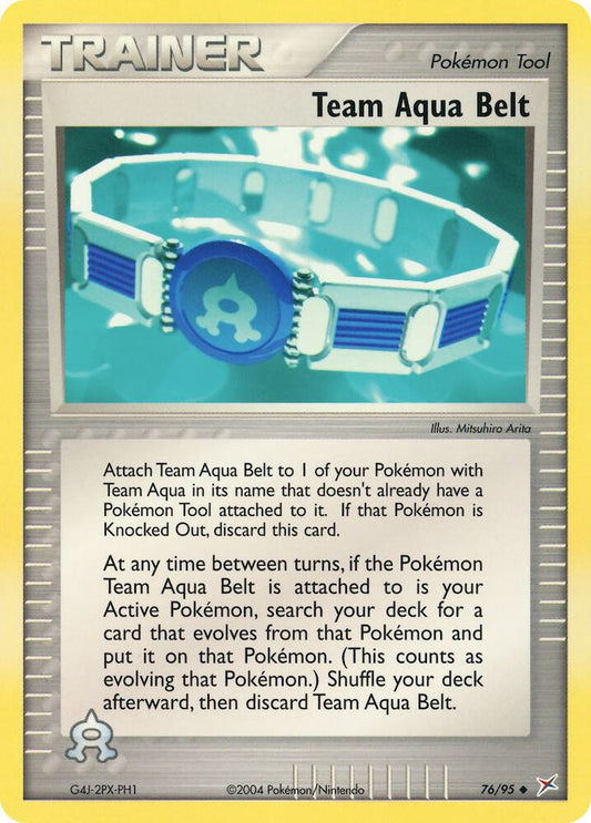 Team Aqua Belt [Team Magma vs Team Aqua] 76/95