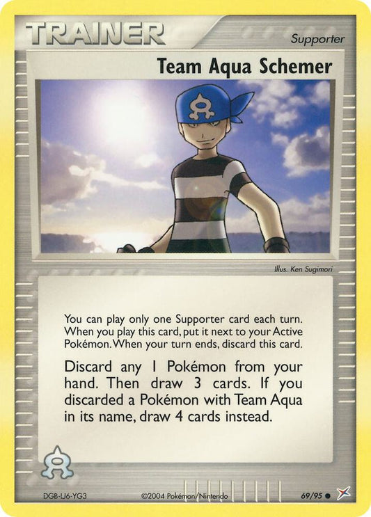 Team Aqua Schemer [Team Magma vs Team Aqua] 69/95