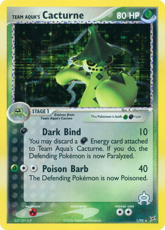 Team Aqua's Cacturne [Team Magma vs Team Aqua] 1/95