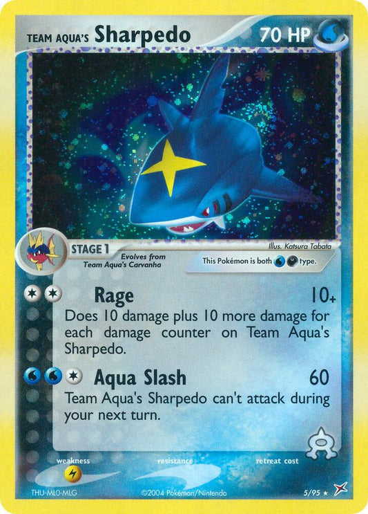 Team Aqua's Sharpedo - 5/95 [Team Magma vs Team Aqua] 5/95