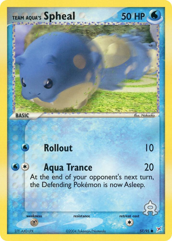 Team Aqua's Spheal - 57/95 [Team Magma vs Team Aqua] 57/95