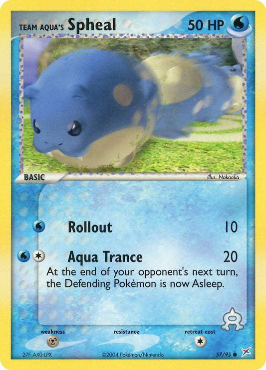 Team Aqua's Spheal - 57/95 [Team Magma vs Team Aqua] 57/95