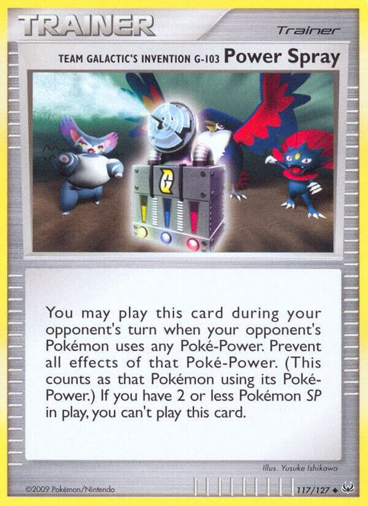 Team Galactic's Invention G-103 Power Spray [Platinum] 117/127