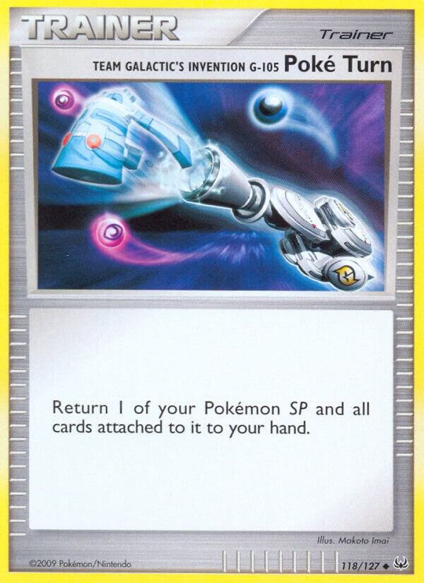 Team Galactic's Invention G-105 Poke Turn [Platinum] 118/127