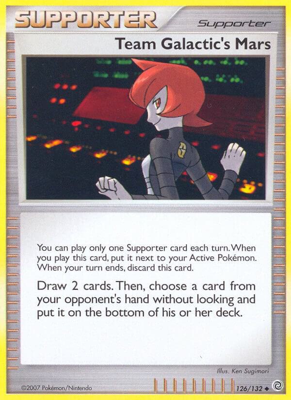 Team Galactic's Mars [Secret Wonders] 126/132