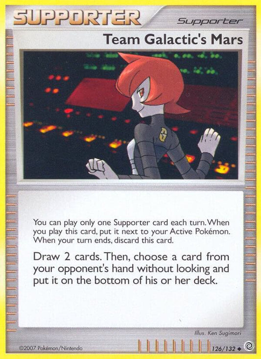 Team Galactic's Mars [Secret Wonders] 126/132