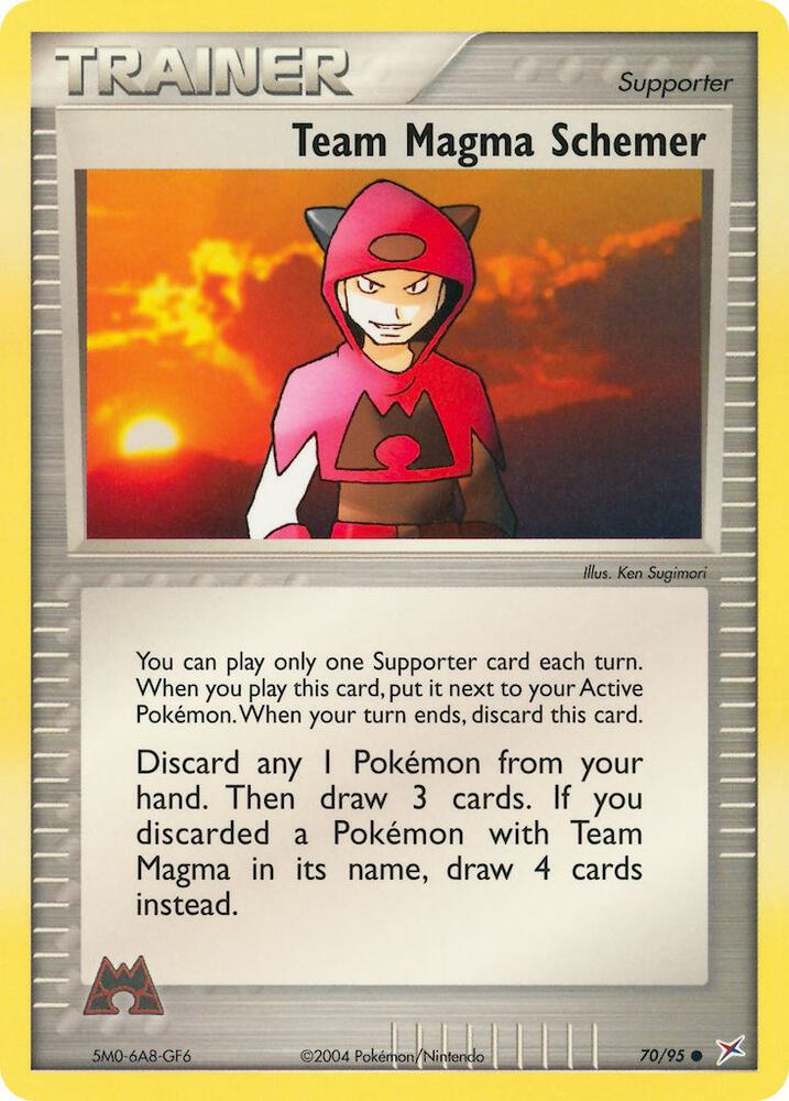 Team Magma Schemer [Team Magma vs Team Aqua] 70/95